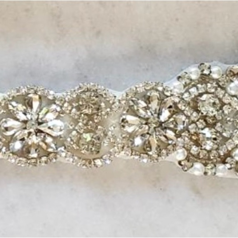 Sweetv Bridal Accessories Belt/Sash - Picture 5 of 6
